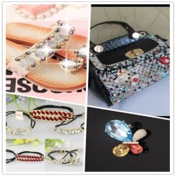 Glass Crystal 10x14 13x18 Nice Colors Waterdrop Water Drop Teardrop Shape Glue on Rhinestone Beads Handicraft Photo Frame DIY