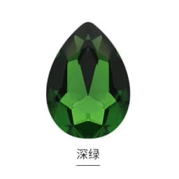 Glass Crystal 10x14 13x18 Nice Colors Waterdrop Water Drop Teardrop Shape Glue on Rhinestone Beads Handicraft Photo Frame DIY