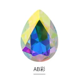 Glass Crystal 10x14 13x18 Nice Colors Waterdrop Water Drop Teardrop Shape Glue on Rhinestone Beads Handicraft Photo Frame DIY