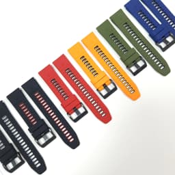 22mm 26mm Width Soft Silicone Watch Strap For Garmin Fenix 7 7X Pro 6 6X 5 5X Plus QuickFit Band For Epix Pro Gen 2 47mm 51mm