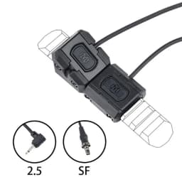 Tactical Button Remote Pressure Switch For M300 M600 WADSN Flashlight WeaponLight PEQ15 DBAL CQBL NGAL Fit Keymod Picatinny Rail