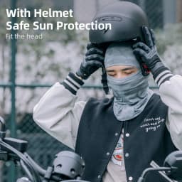 ROCKBROS Cycling Mask Full Face UV Protection Bicycle Mask Summer Balaclava Hat Road Bike Scarf Breathable Outdoor Equipment