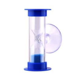 2 Min Shower Timer 2 Min Hourglass Blue Sand No Battery Needed Shower Timer Save Water Tooth Brushing Timer Home Decoration