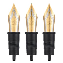 Jinhao X159 / 9019 Fountain Pen Nib #8 Replaced Nib Golden Extra Fine, Fine, Medium Nib Size