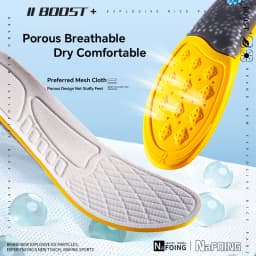 Sport Insoles Arch Support Breathable Technology Design Shock Absorption Shoes Pad Outdoor Running Rzoom Air Cushion Insole