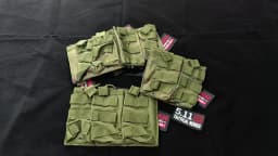 1000D Tactical Magazine Pouch Double/Triple/Quadruple Mag Pouch Airsoft Ak 5.56mm M4 Ar Rifle Hunting Accessories
