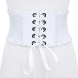 Women Fashion Stretch Belt Tassels Elastic Buckle Wide Dress Corset Waistband Women's High Waist Belt Wide Belts