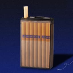 Transparent Cigarette Box Personalized Portable Visible Men's Sliding Cover Waterproof Moisture-Proof Sweatproof Compressive