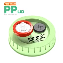 6PCS Liquid Culture Lids - Autoclavable 70mm Regular Mouth Jar Lids with Heavy Duty Injection Port for Mushroom Cultivation
