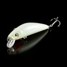 1Pcs 7cm 8g 3D Luminous Night Fishing Baits Minnow Lure with 6# Hooks Isca Artificial Hard Crankbaits Bass Pike Carp Fishing