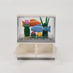 MOC Friend City Computer Desk Clock Building Blocks for Kids Toys Compatible Bookcase Assemble Bricks Creative Furniture DIY Toy