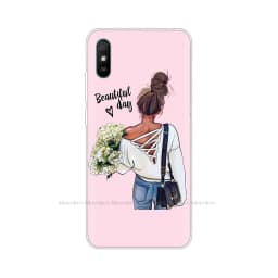 for Xiaomi Redmi 9A Case Cover Soft Silicone Cartoon TPU Back Cover for Xiaomi Redmi 9A Redmi9A 9 A Protective Phone Case Bags