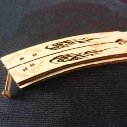 3D Wooden Puzzles Fire Phoenix Butterfly Knife Model Kits Catapult Saber 3D Stereo Diy Handmade Boys Birthday Gift,Age 14+