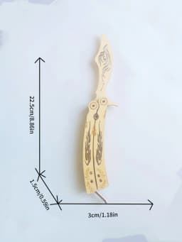 3D Wooden Puzzles Fire Phoenix Butterfly Knife Model Kits Catapult Saber 3D Stereo Diy Handmade Boys Birthday Gift,Age 14+