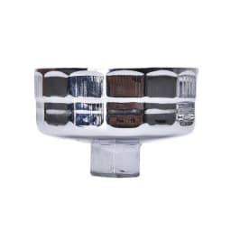 14 Flutes 901 Cap Oil Filter Wrench 1/2' Square Drive Oil Filter Removel Tools Filter Socket Wrench Spanner Hand Tool 64-65mm
