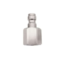 Stainless Steel 8mm Quick Disconnect Charging Hose Release Coulper Male Plug 1/8“BSPP / 1/8”NPT / M10*1.0 Threads