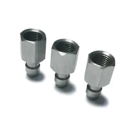 Stainless Steel 8mm Quick Disconnect Charging Hose Release Coulper Male Plug 1/8“BSPP / 1/8”NPT / M10*1.0 Threads