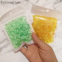 40g 7mm Half Round Shape Dome Fishbowl Beads Design Acrylic Crystal Cabochons Jewelry Accessories For DIY Slime Filler