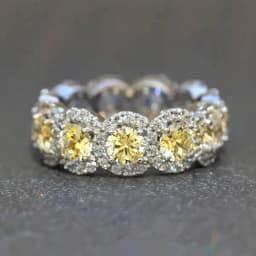 Huitan Sparkling Cubic Zirconia Promise Rings for Women Wedding Engagement Bands Silver Color New Modern Fashion Female Jewelry