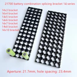 14 Strings Battery Combination Bracket 21700 Lithium Battery Fixed Combination Bracket Aperture 21.7MM