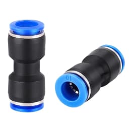 5PCS Pneumatic Fitting Pipe Air Connector Tube Quick Release Fitting Push In Hose Plastic 4/6/8/10/12mm Air Hose Connectors