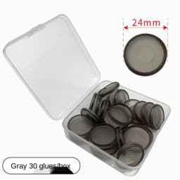 Fromthenon 30/50pcs Disc Binding Discs for Discbound Notebook Mushroom Hole Planner Scrapbooking Rings Office School Stationery