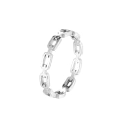 Chain Ring Stainless Steel Rings For Men Women's Rings Geometry Ring Finger Gold Silver Color Ring Set Women Jewelry Gift