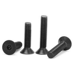 20/50pcs Hexagon Socket Flat Countersunk Head Screw Carbon Steel M2 M2.5 M3 M4 M5 M6 M8 Hex Socket Bolts Machine Screw DIN7991