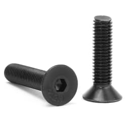 20/50pcs Hexagon Socket Flat Countersunk Head Screw Carbon Steel M2 M2.5 M3 M4 M5 M6 M8 Hex Socket Bolts Machine Screw DIN7991