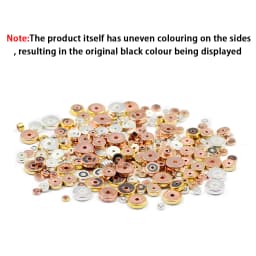 Charm Hematite Natural Stone Rose Gold Color Flat Round COINS Loose Spacer Beads For Jewelry Making Diy Accessories 3/4/6/8mm