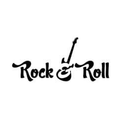 Personality Fashion Rock N Roll Guitar Music Studio Cool Decoration Accessories PVC Reflective Auto Motorcycle Sticker