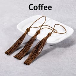 30pcs/lot 70mm Hanging Rope Silk Tassel Fringe Key Chain Pendant For DIY Earrings Necklaces Jewelry Making Accessories Supplies