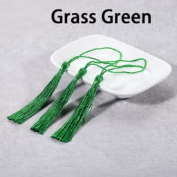 30pcs/lot 70mm Hanging Rope Silk Tassel Fringe Key Chain Pendant For DIY Earrings Necklaces Jewelry Making Accessories Supplies