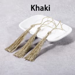 30pcs/lot 70mm Hanging Rope Silk Tassel Fringe Key Chain Pendant For DIY Earrings Necklaces Jewelry Making Accessories Supplies