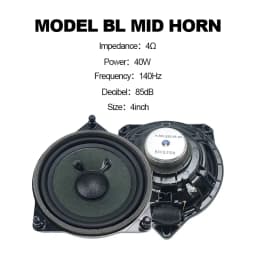 4 Inch Door Panel Midrange Speaker for Mercedes Benz GLC C E S Class W205 W213 W222 Loudspeaker Audio Sound Stereo Horn in Car