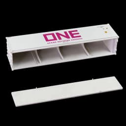 HO Scale 40ft Hi-Cube Reefer 1:87 40' Refrigerator Container Freight Cars Cargo Box C8722