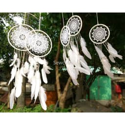 10pcs Silver Metal Craft Hoops Metal Dream Catcher Dreamcatcher Ring Macrame DIY Wedding Wind Chime Hanging Decor Accessory