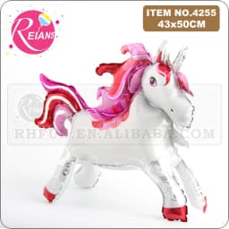 Unique Stand steadily Unicorn Birthday Party Decorations Supplies Wedding Engagement Children's Day Foil Unicorn Balloons globos