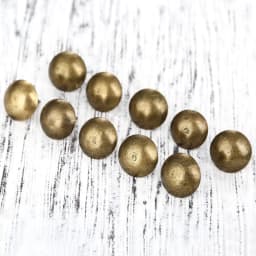 100Pcs 9x9mm Antique Brass Upholstery Nail Doornail Hardware Jewelry Gift Wine Case Box Sofa Decorative Tack Stud Pushpin