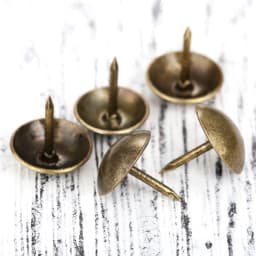 100Pcs 9x9mm Antique Brass Upholstery Nail Doornail Hardware Jewelry Gift Wine Case Box Sofa Decorative Tack Stud Pushpin