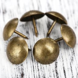 100Pcs 9x9mm Antique Brass Upholstery Nail Doornail Hardware Jewelry Gift Wine Case Box Sofa Decorative Tack Stud Pushpin