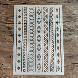 A4 29 * 21cm Mandala DIY Stencils Wall Painting Scrapbook Coloring Embossing Album Decorative Paper Card Template cake