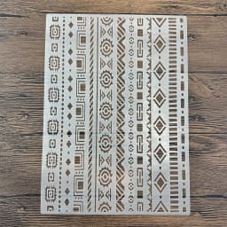 A4 29 * 21cm Mandala DIY Stencils Wall Painting Scrapbook Coloring Embossing Album Decorative Paper Card Template cake