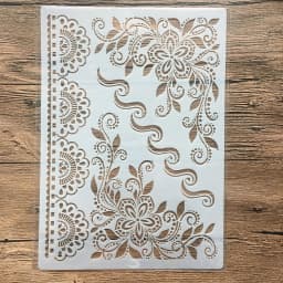 A4 29 * 21cm Mandala DIY Stencils Wall Painting Scrapbook Coloring Embossing Album Decorative Paper Card Template cake