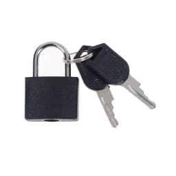 1PCS 30x23mm Small Mini Strong Steel Padlock Travel Suitcase Diary Lock With 2 Keys Colored Plastic Case Padlock Decoration