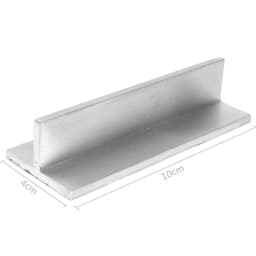 4" Aluminum T Shape Guitar Leveling Sanding File Luthier Tool Fret End Bevel Beam for Luthiers Guitarists DIY