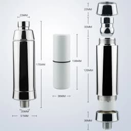 Shower Filter High Output Showerhead Uni Filter Health Softener Chlorine Removal Water Purifier Kitchen Sanitary Ware ABS Tool