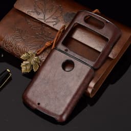 For Motorola Razr 5G Case Pattern Litchi Skin PU Leather and PC Book Cover For Motorola Moto Razr2 Razr 2 5G 2020 Phone Case