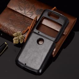 For Motorola Razr 5G Case Pattern Litchi Skin PU Leather and PC Book Cover For Motorola Moto Razr2 Razr 2 5G 2020 Phone Case