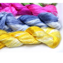 High Quality Gradient Suzhou Embroidery Thread 100% Silk Embroidery Silk Hand Embroidery 24 Colors 20 Small Pieces/1 Large Piece